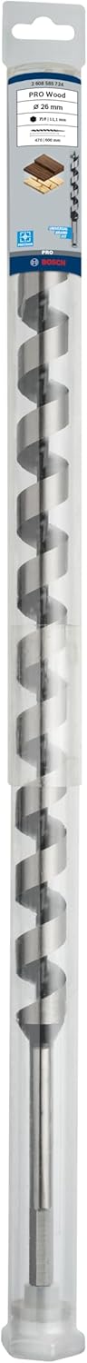 Bosch Professional Holzschlangenbohrer mit 1/4"-Sechskantschaft (Ø 26 mm) Durchmesser: 26/Gesamtläng