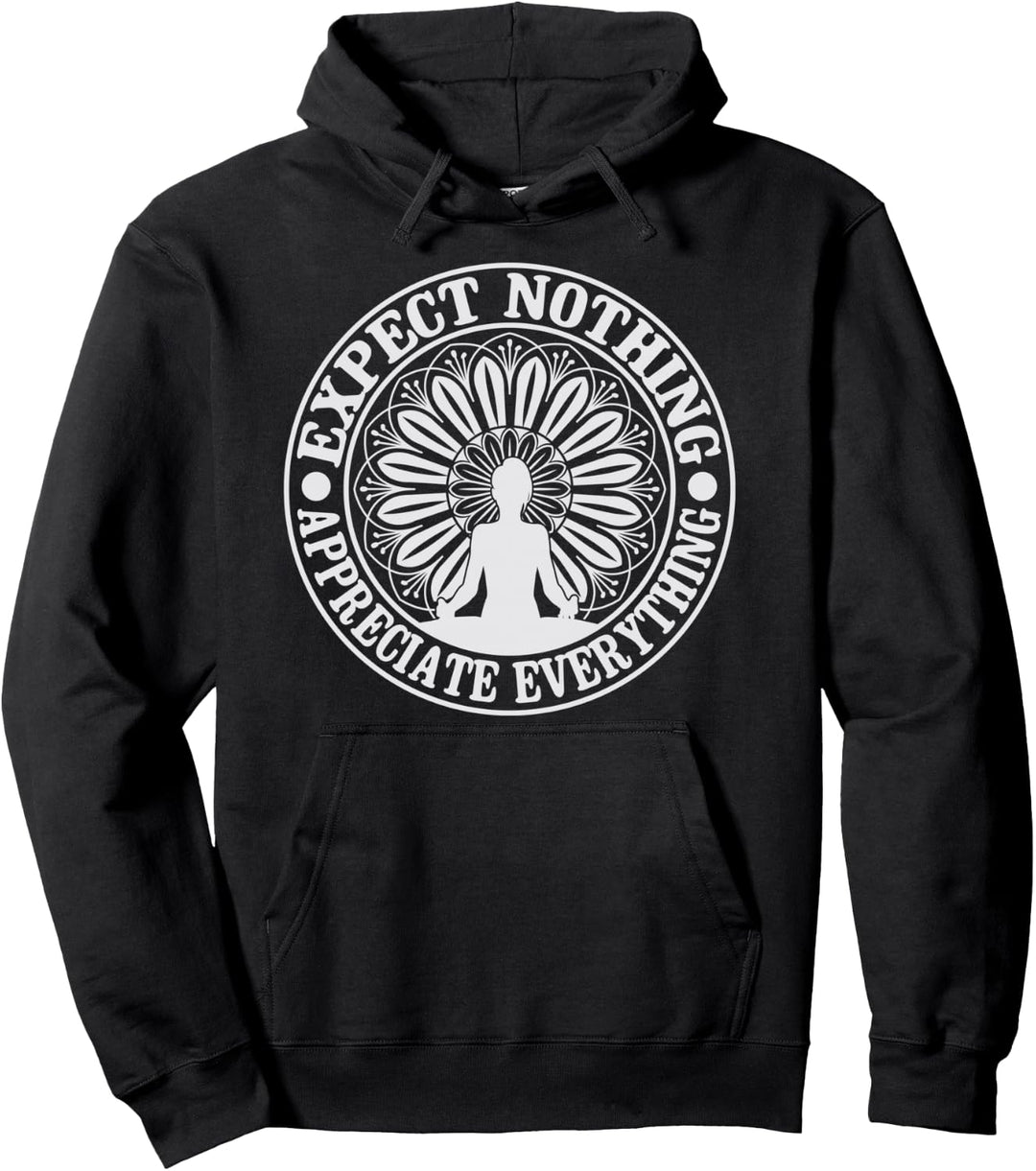 Meditationstempel, buddhistische Kleidung, Buddah T-Shirt, Damen, Mediate Pullover Hoodie
