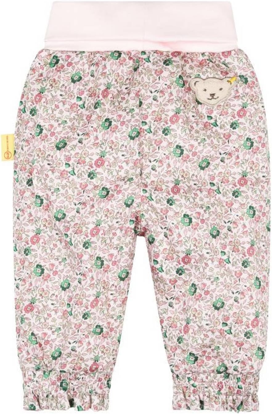 Steiff Baby-Mädchen Baumwollhose Printed Hose