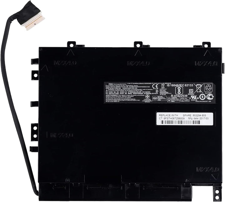 SwarKing Ersatz Akku Kompatibel mit PF06XL HP Omen 17-w Series 17t-w100 17-w120TX HSTNN-DB7M 853294-