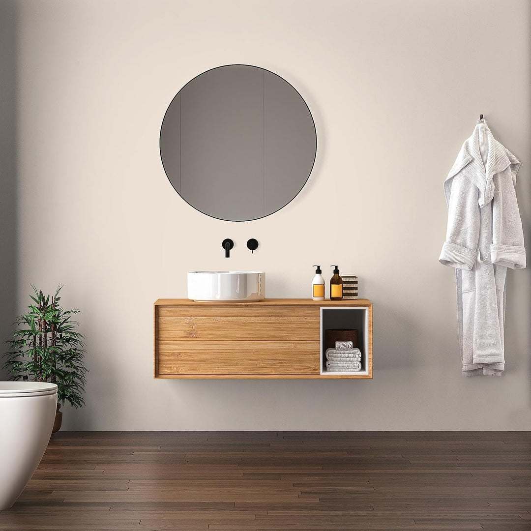 derendo Fühl Dich Wohl Deine Farbe beige, matte Wandfarbe beige, hohe Deckkraft, verschiedene Beiget