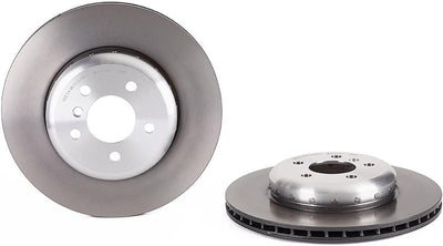 Brembo 09.C404.13 - Hintere Verbund-/Schwimm-Bremsscheibe mit UV-Lackierung - 1 Bremsscheibe