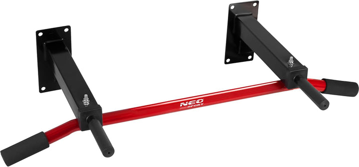 NEO SPORT Klimmzugstange NS-315 zum Hochziehen von Krafttrainingsübungen aus verstärktem Stahl 4 rut