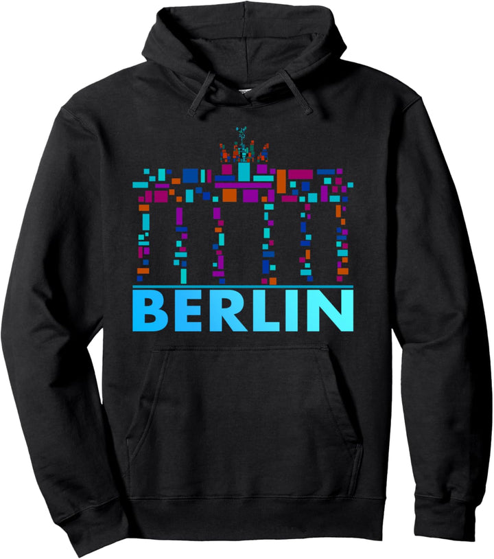 Berlin Design - Brandenburger Tor - I Love Berlin Pullover Hoodie