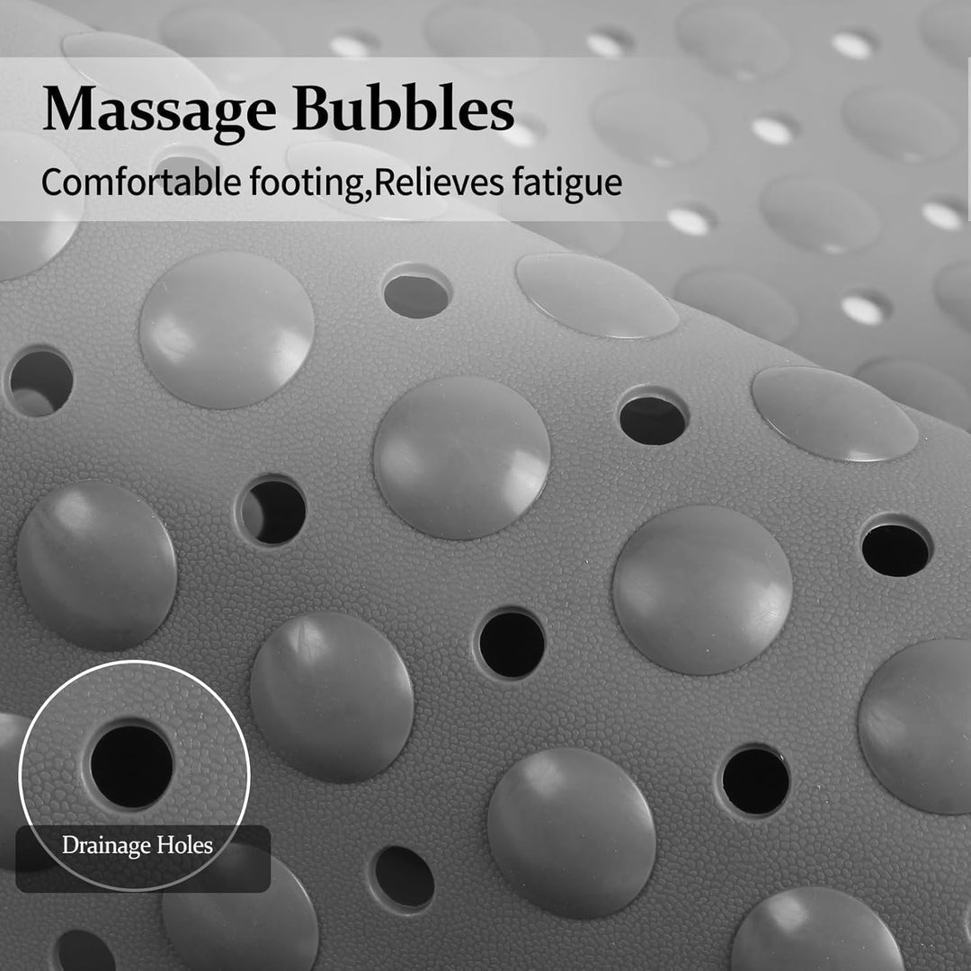 Duschmatte rutschfest 80x80cm,Antirutschmatte Dusche mit Ablauflöchern,Duscheinlage rutschfest mit S