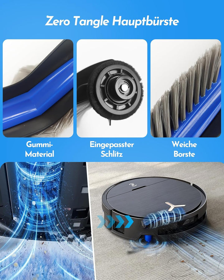 X9 Pro Omni Zubehör für ECOVACS DEEBOT X9 Pro Omni & X11 Pro Omni, 21 Stück X9 Pro Omni Ersatzteile