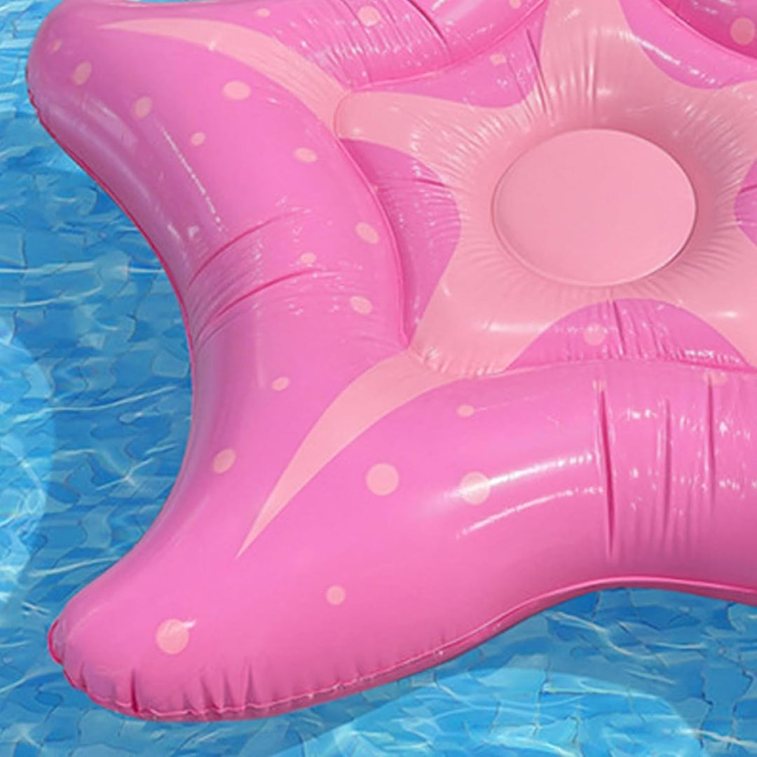 Luftmatratze Pool Seestern 150cm, Hängematte Pool Spielzeug Erwachsene Luftmatratze Wasser, Schwimml