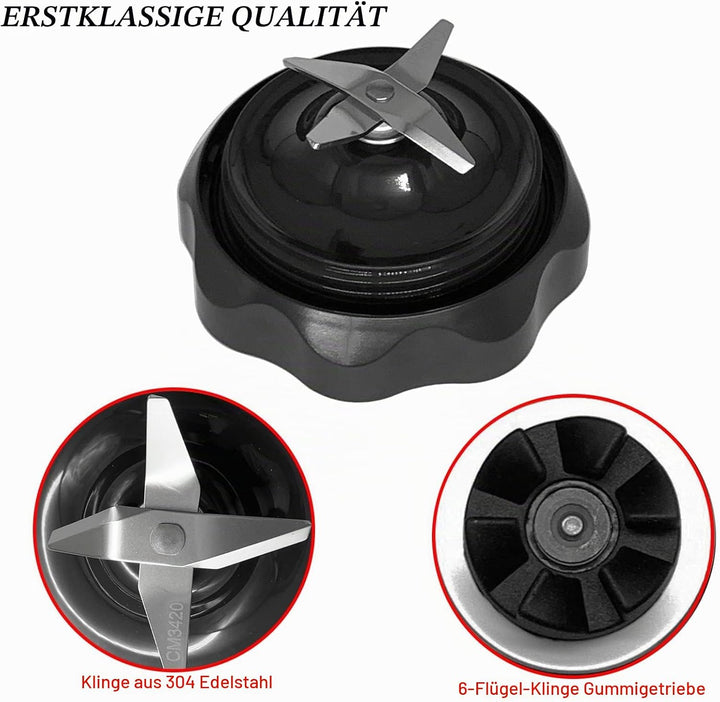 Ersatz Entsafter Klingen für nutribullet Full Size Blender Combo 1200 Watt und 1000 Watt - Nutribull
