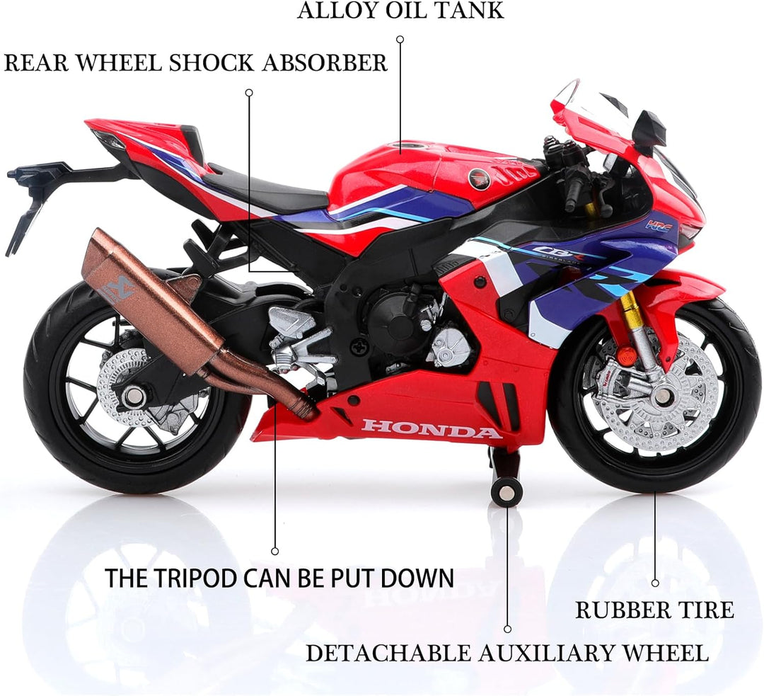 TOKAXI 1/12 Massstab Honda CBR 1000RR Diecast Spielzeugmotorräder, Honda Motorradmodell, CBR1000RR M