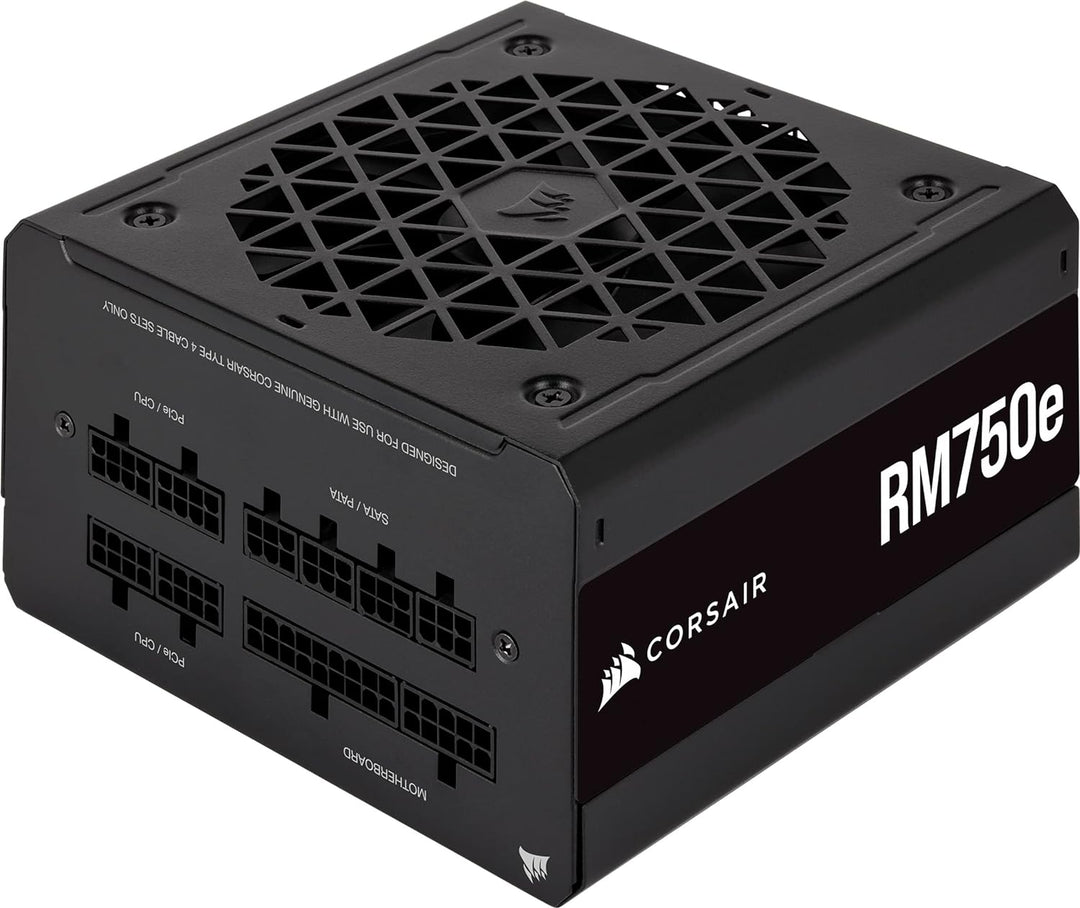 Corsair RM750e (2023) Vollmodulares, Geräuscharmes ATX-Netzteil - ATX 3.0- Und PCIe 5.0-kompatibel -