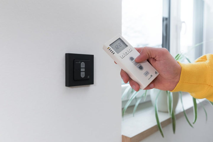 Schellenberg 21007 Smart Home Funk-Rolladenschalter & Funk-Raffstoreschalter, nachrüstbar für Smarte