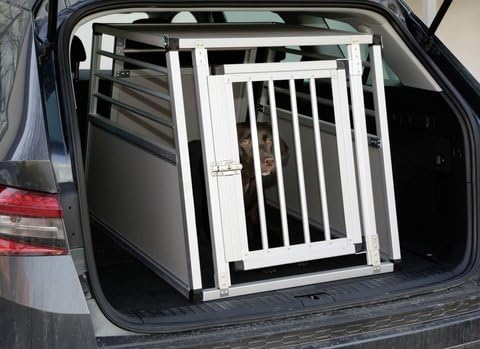 Kerbl 80585 Alu-Transportbox Barry eintürig, 77 x 55 x 50 cm L 1 x B 1 x H 1 cm, L 1 x B 1 x H 1 cm