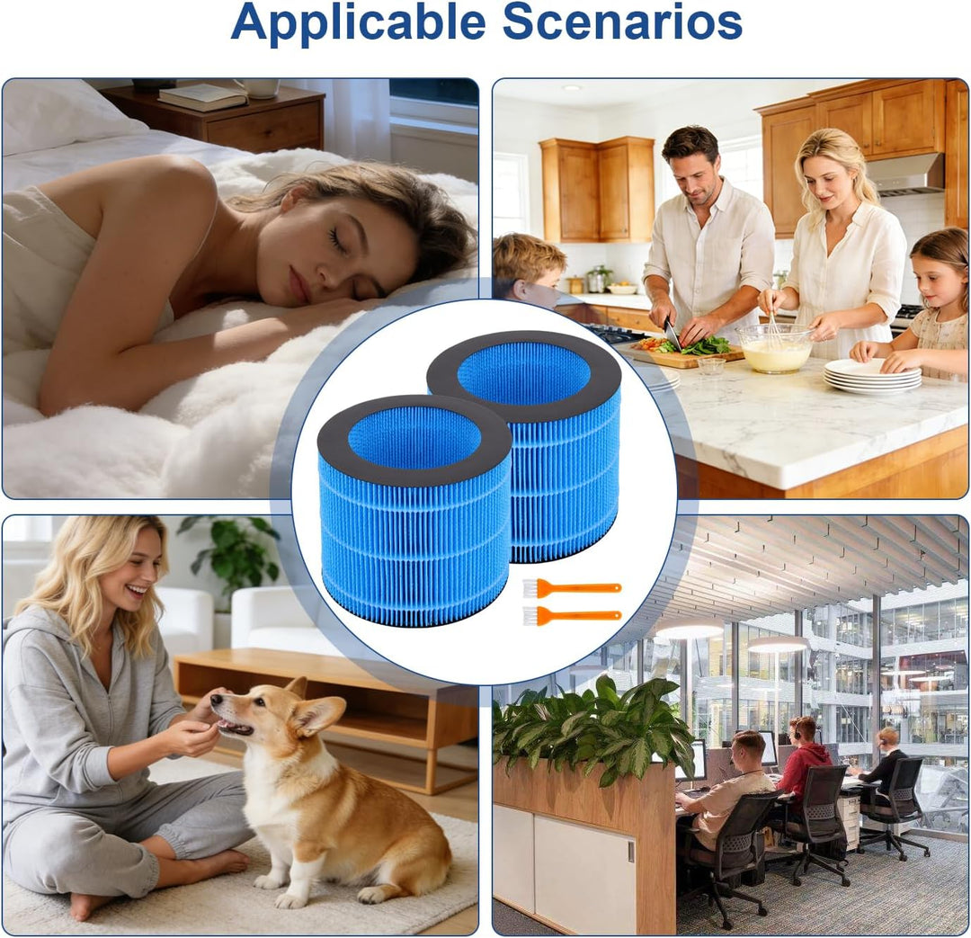 FY3446 Ersatzfilter Kompatibel mit Philips Luftbefeuchter 2000 und 3000 Serie: HU3915, HU3916, HU391