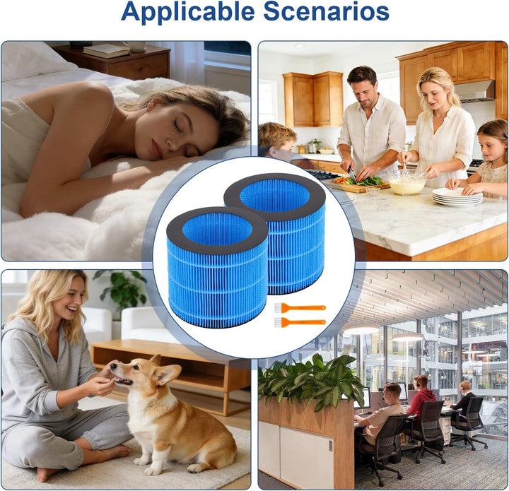 FY3446 Ersatzfilter Kompatibel mit Philips Luftbefeuchter 2000 und 3000 Serie: HU3915, HU3916, HU391