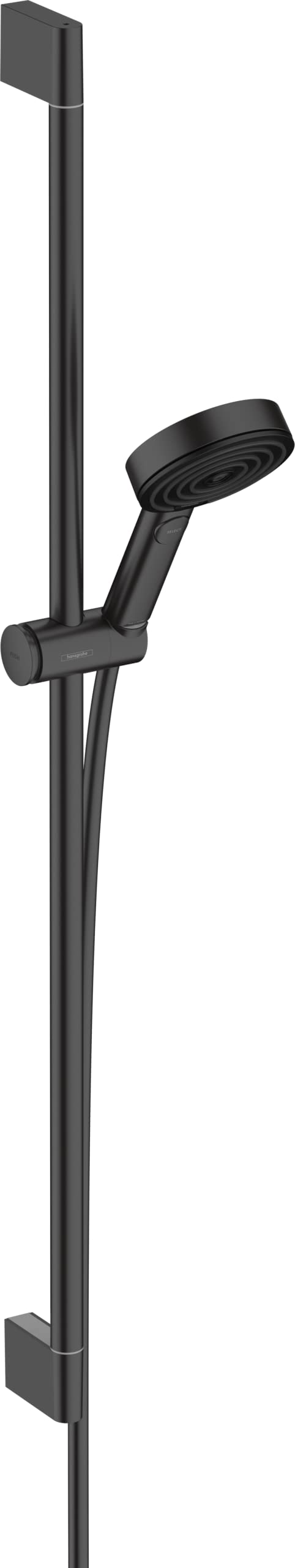 hansgrohe Duschset Pulsify Select S, Duschkopf wassersparend mit Schlauch und Halterung, verstellbar