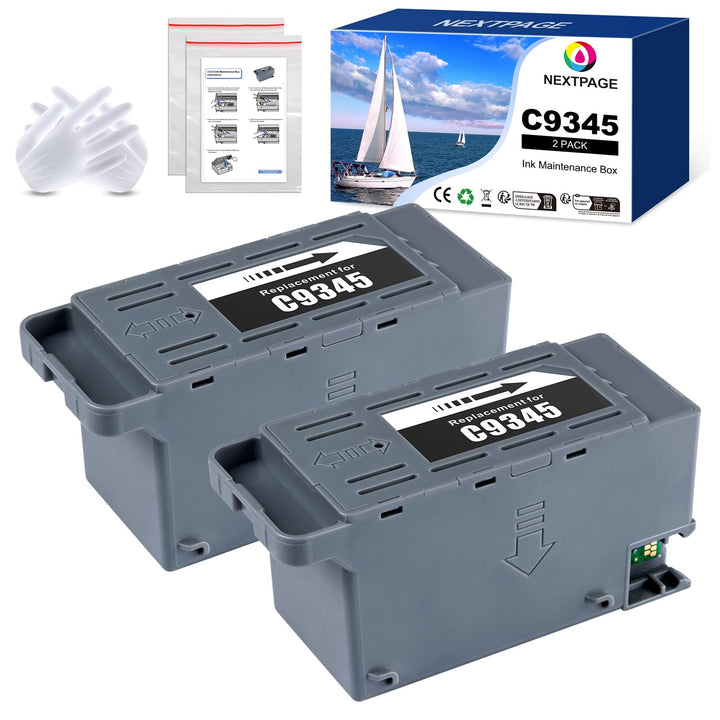 Nextpage C9345 Wartungsbox C12C934591 Kompatibel für Epson EcoTank Pro ET-5800 ET-5850 ET-5880 ET-16