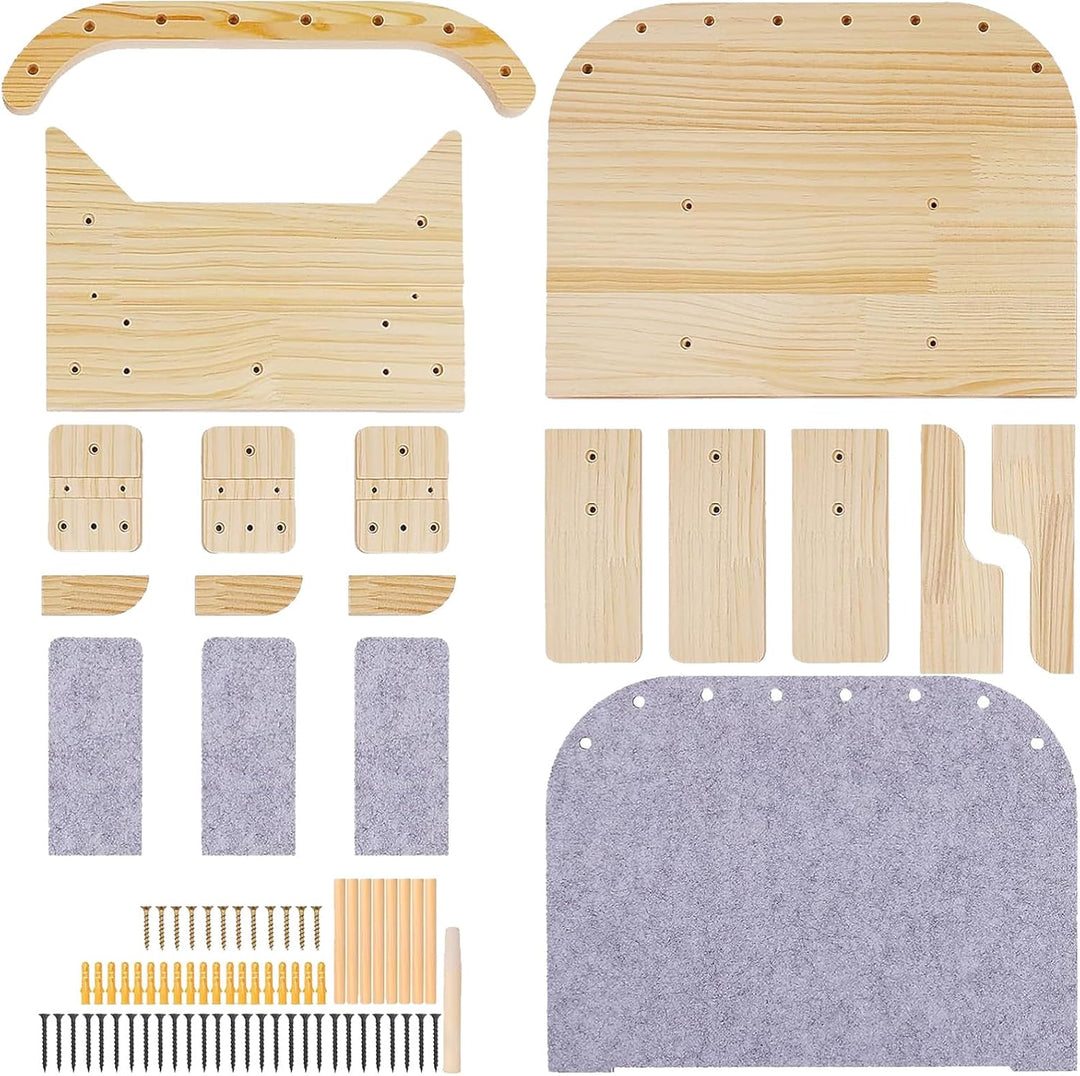 Wand montierte Katze Hängematte Katze Wandregale mit 3 Schritten, Katze Regale und Sitzstangen für W