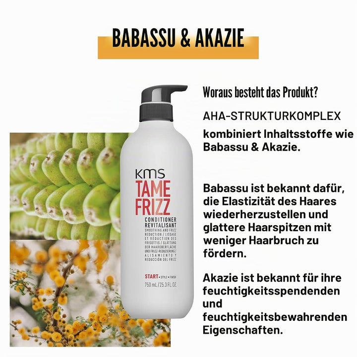 KMS California Tamefrizz Conditioner, 1er Pack (1 x 750 ml) 750 ml (1er Pack), 750 ml (1er Pack)