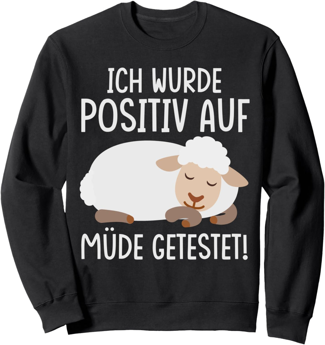 Schaf Schlaf Pyjama Sweatshirt
