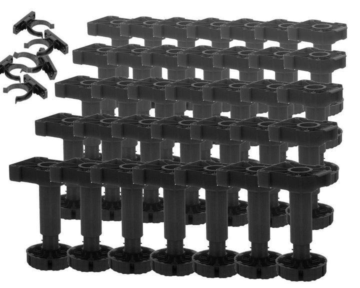 332519 40 er Set Sockelhöhenversteller 150 mm zum Anschrauben