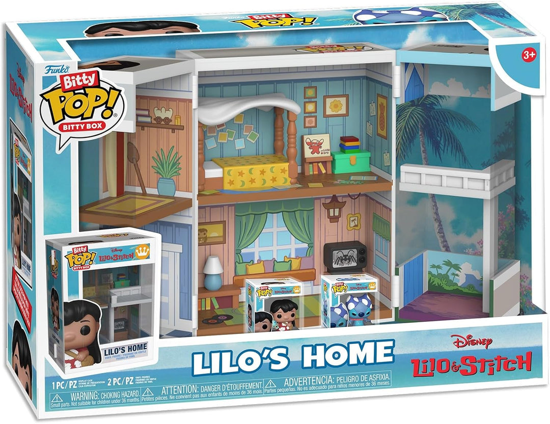 Funko Bitty Pop! Bitty Boxes: Lilo & Stitch - Lilo's Home Playset mit 2 - 0,9 Zoll (2,2 cm) winzige