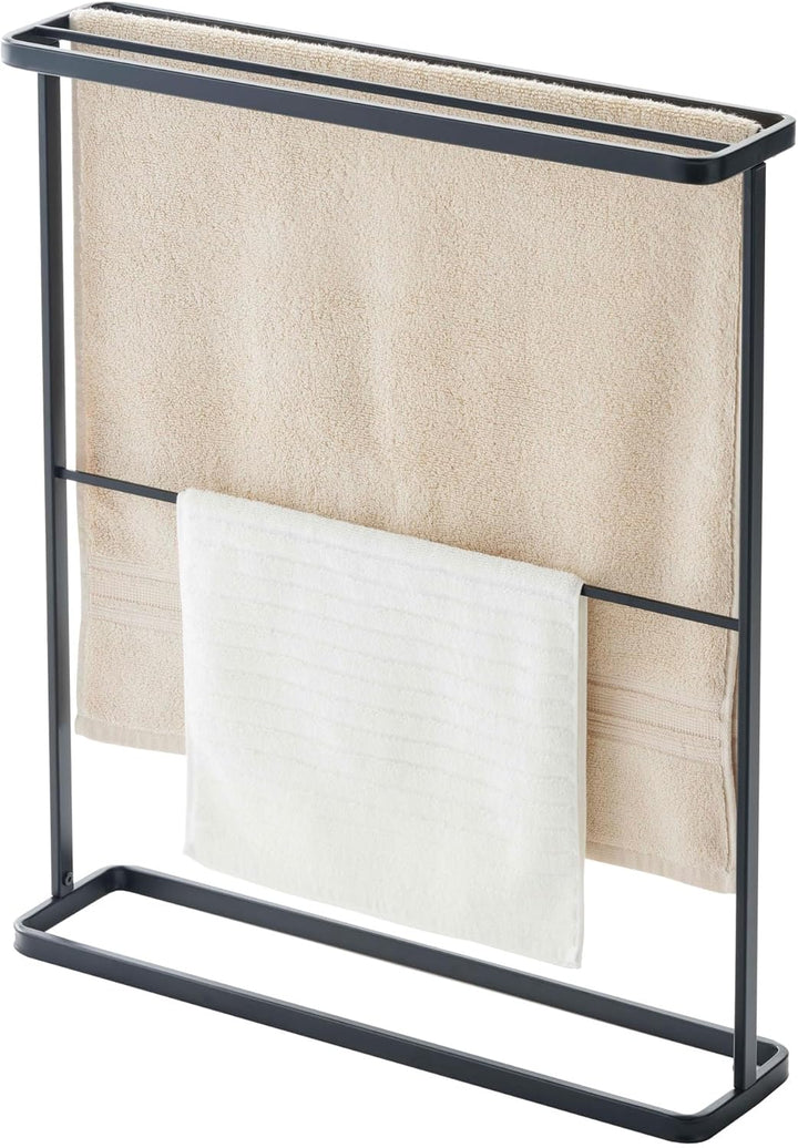 Bath Towel Hanger - Tower - black One Size Schwarz, One Size Schwarz