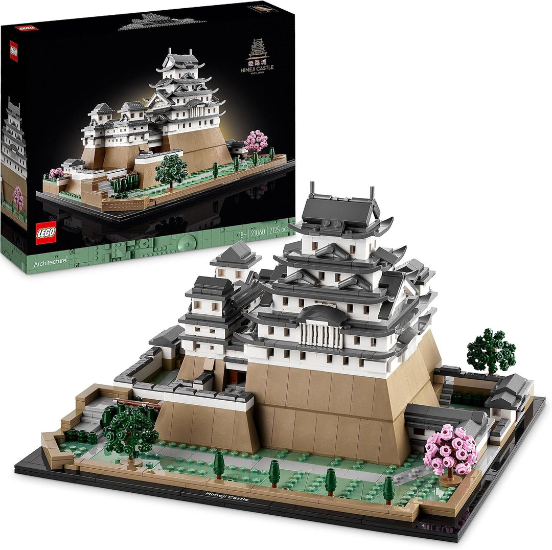 LEGO Architecture Burg Himeji, Modellbausatz für Erwachsene, Wahrzeichen-Kollektion & Icons Bonsai B