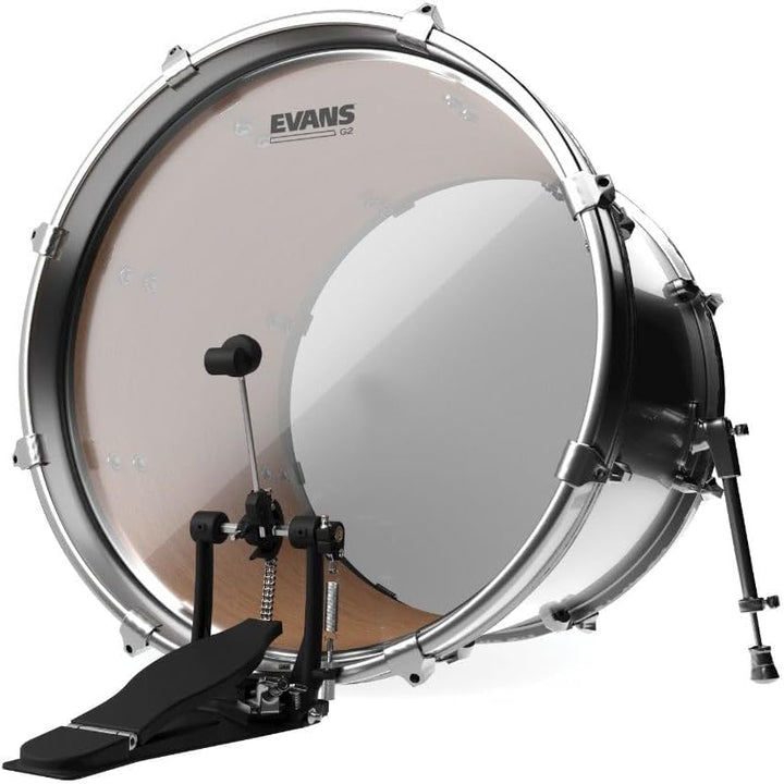 Evans BD22G2 55,8 cm (22 Zoll) Bassdrumfell zweilagig 0,178mm Clear 20 inch, Clear 20 inch