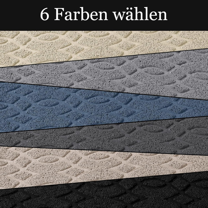 Yimobra Katzenstreu Matte, 90 x 60 cm, Wasserdichte Katzenklomatte Rutschfest Katzenklo Unterleger M