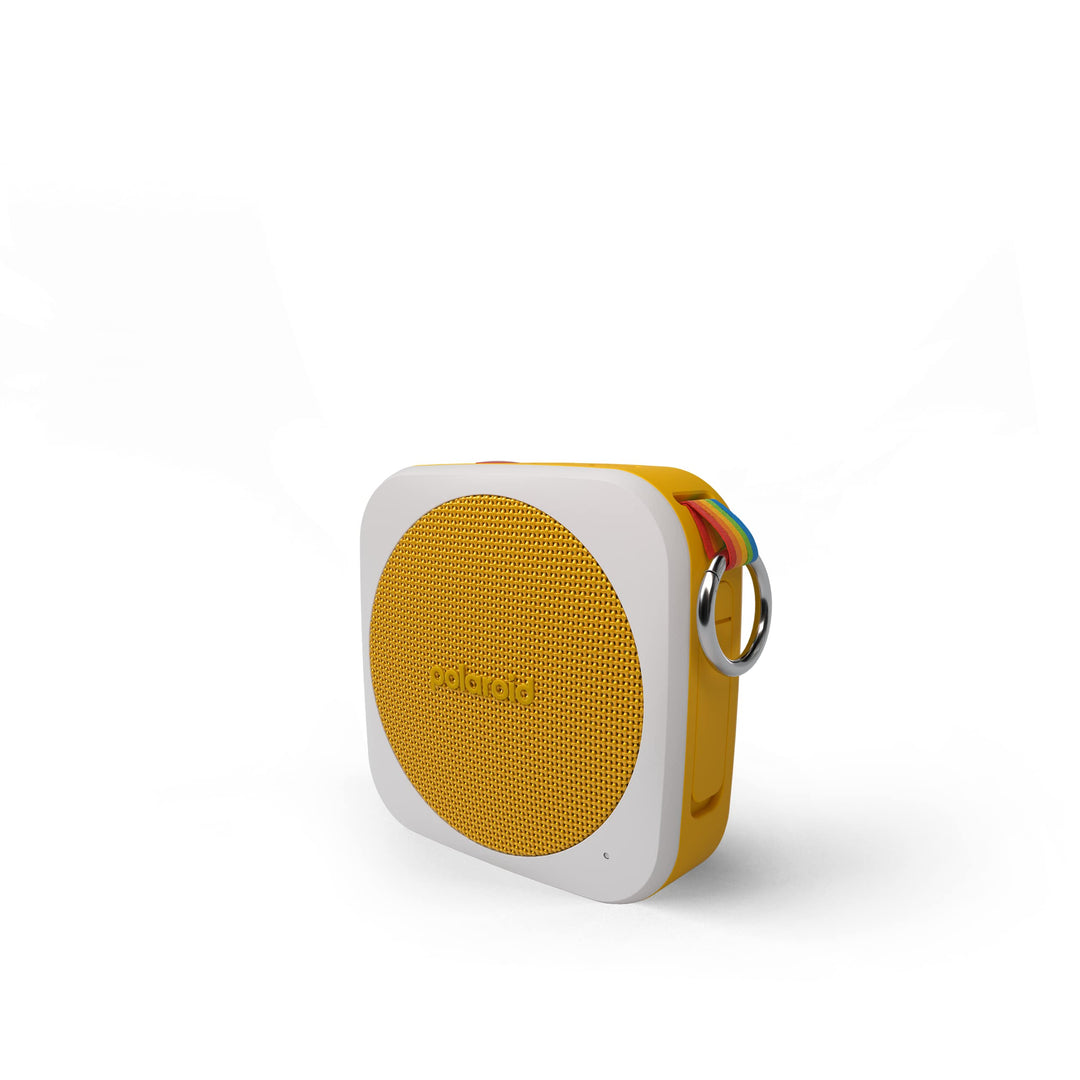 Polaroid P1 Music Player (Yellow) - Super Portable Wireless Bluetooth Speaker Rechargeable with IPX5
