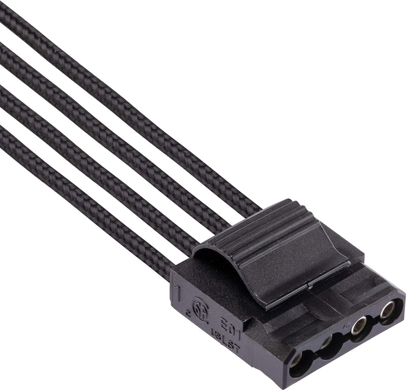 Corsair Premium Sleeved Netzteil Pro-Kabel-Set Typ4 (Generation 4-Serie) Schwarz Pro-Set Schwarz, Pr