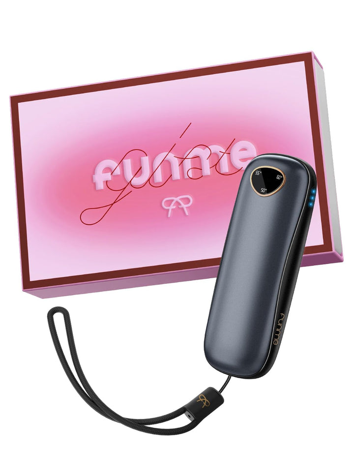 Wiederaufladbare Handwärmer 5000mAh【Geschenkbox】 Funme® Handwärmer Elektrisch USB Powerbank Wiederve