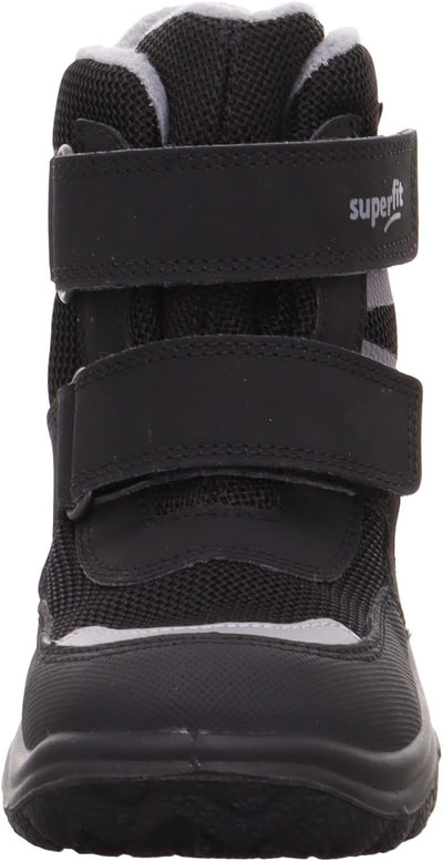 Superfit Boy's Snowcat Snow Boot, Schwarz Grau 0000
