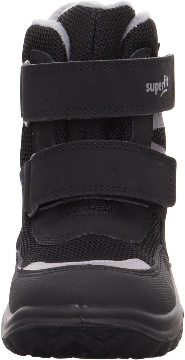 Superfit Jungen Snowcat Warm Gefütterte Gore-tex Schneestiefel 21 EU Weit Schwarz Grau 0000, 21 EU W