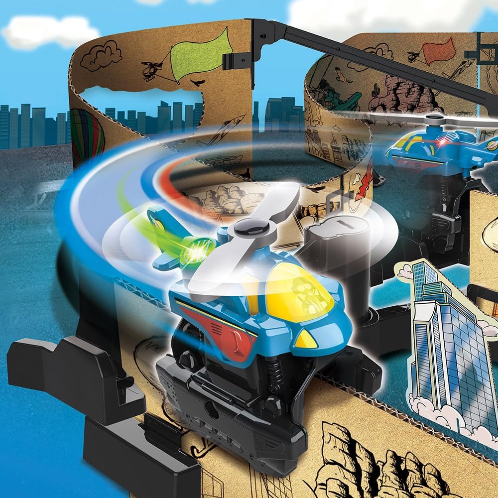 VTech 564005 Hélicoptère Rennstrecke Autos, braun