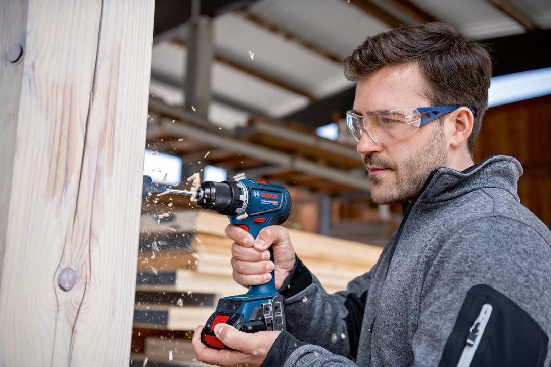 Bosch Professional 18V System Akku Bohrschrauber GSR 18V-90 C (inkl. 1/1-Einlage, L-BOXX, ohne Akku/