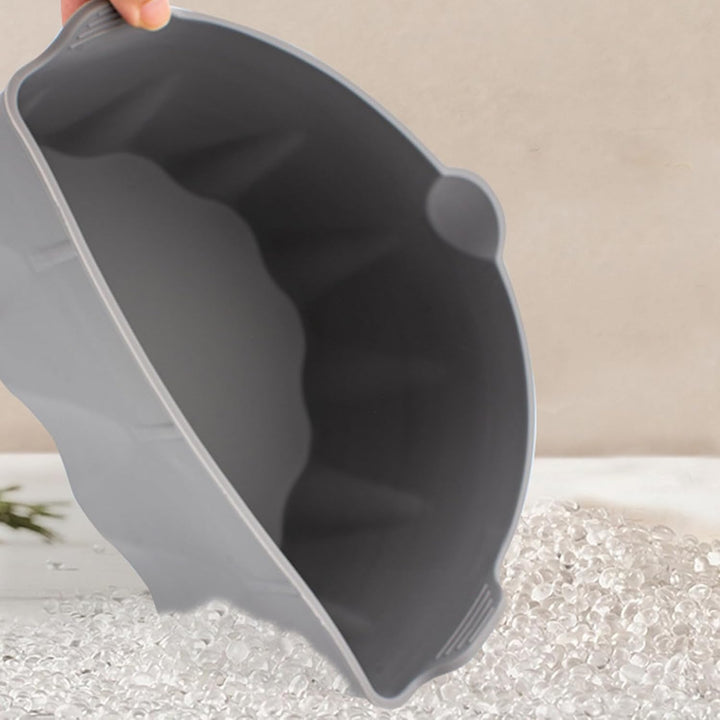 Buachois 1 Paar Wiederverwendbar Trenneinsatz Silikon Slow Cooker Divider Einsatz Trenneinlagen Spül