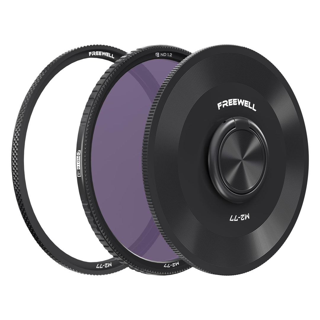 Freewell 77 mm natürliche Dichte ND16 (4 Blendenstufen) ND1.2 Kamerafilter, kompatibel mit der M2-Se