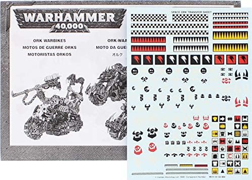 Games Workshop Warhammer 40k - Orks Warbiker Mob