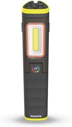 Philips Xperion 6000 UV Pillar LED-Arbeitsleuchte, hochwertige wiederaufladbare Werkstattlampe, Hand
