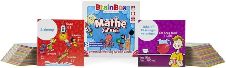 Brain 2094939 BOX 94939 - Lernspiel - Mathe für Kids, Spiel dich schlau - ab 1 Spieler, Dauer circa