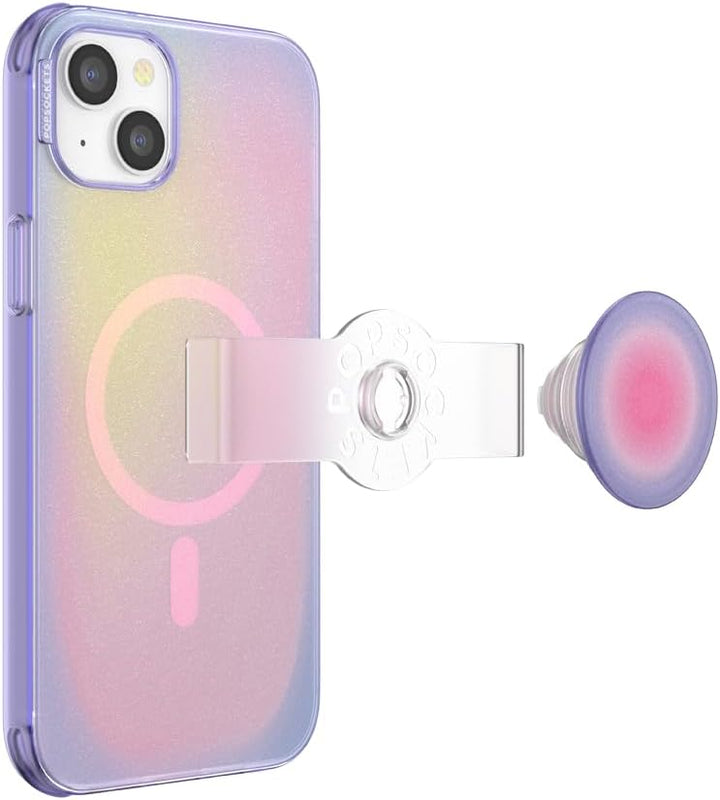 PopSockets: PopCase PlantCore für MagSafe - Hülle für iPhone 14 Plus mit Abnehmbarem PopGrip Slide S