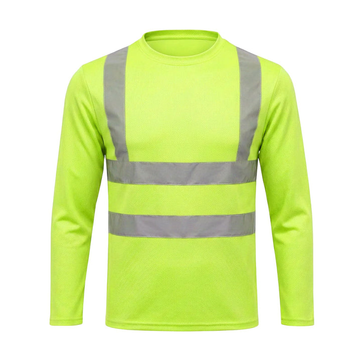 HYCOPROT Warnschutz T-Shirt Warnweste Reflektierend Warnweste Atmungsaktiv Leicht Kurzarmshirt Kurza