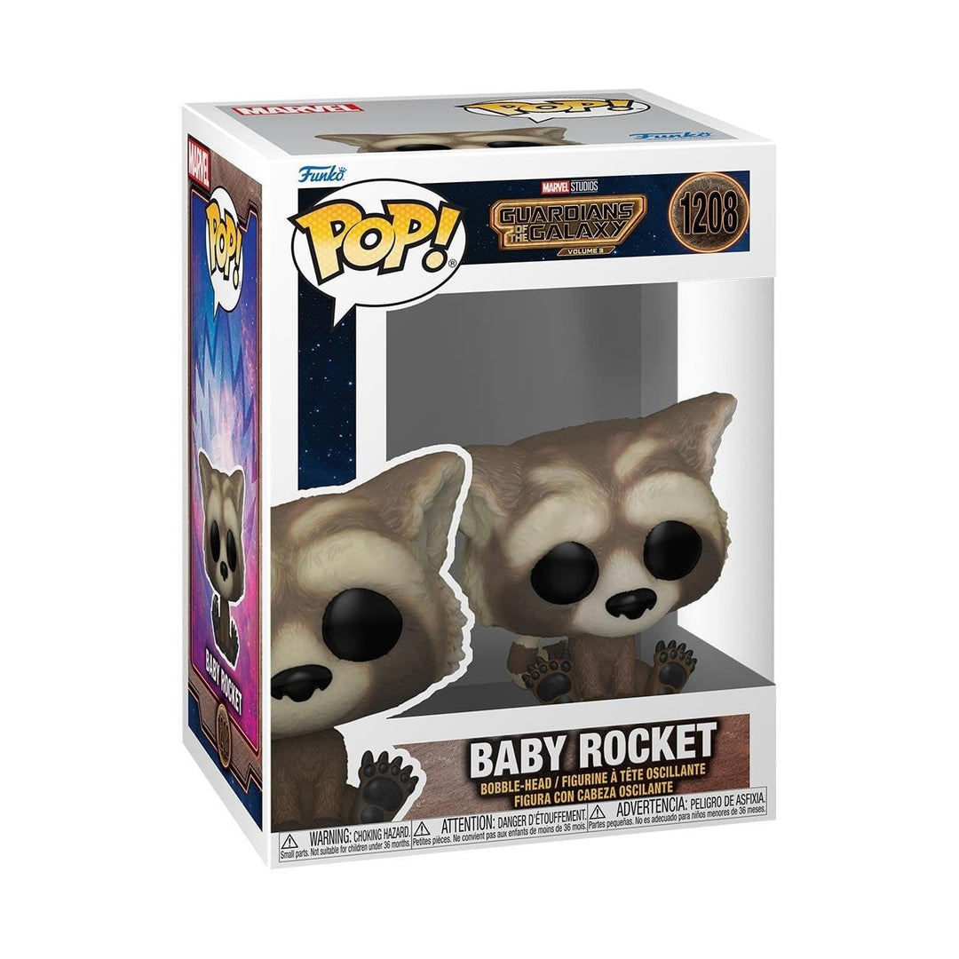 Funko POP! Vinyl: Marvel - Guardians Of The Galaxy 3 - Rocket Raccoon - (Baby) - Vinyl-Sammelfigur -