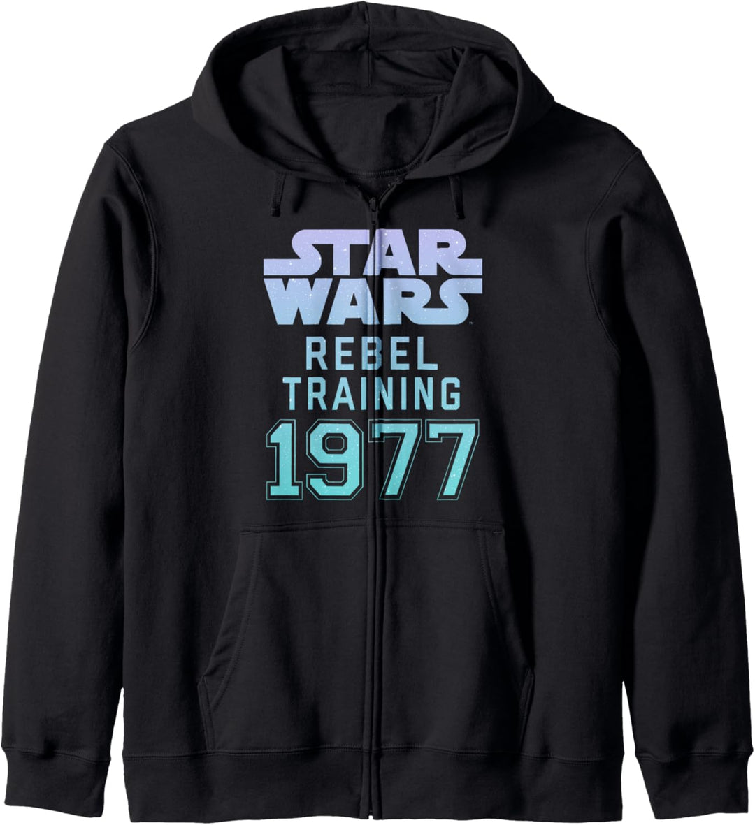 Star Wars Rebel Training 1997 Blue Fade Kapuzenjacke