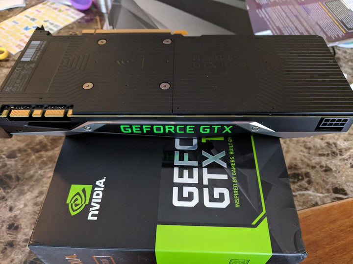 NVIDIA GeForce GTX 1070 8GB - Grafikkarten (Active, Windows 10 Education, Windows 10 Education x64,