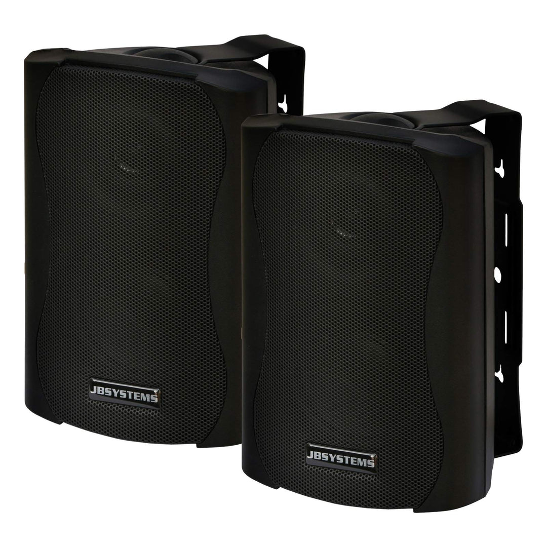 JB Systems K50 Paar Mini Lautsprecher schwarz, schwarz
