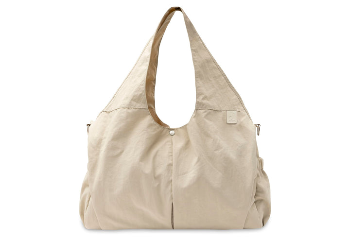 Jollein Wickeltasche Urban – Warm Sand – Moderne Wickeltasche – Wasserabweisend &amp; Pflegeleicht – Mit