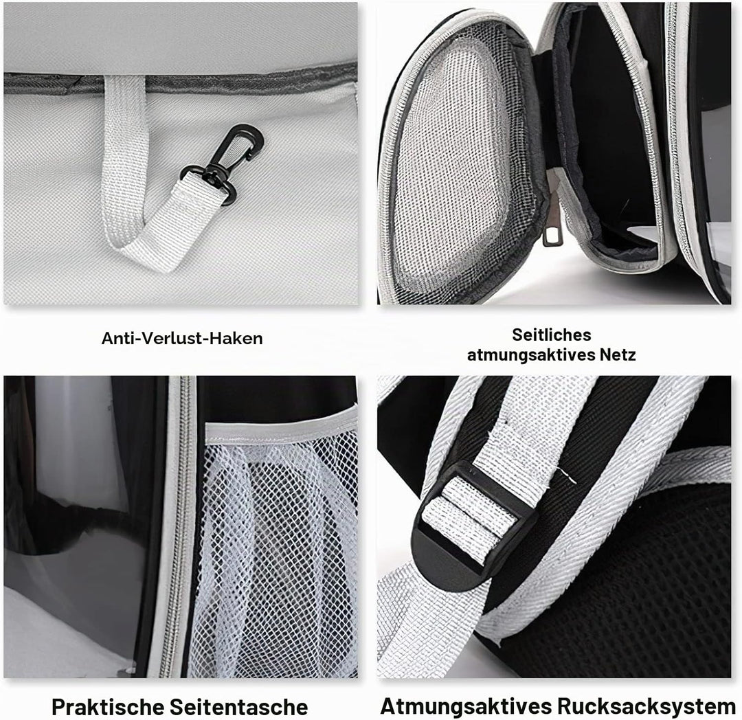 Galatée Katzen Rucksack Träger, Hund, Haustier Rucksack Blasen Rucksack, wasserdichte, Klare Haustie