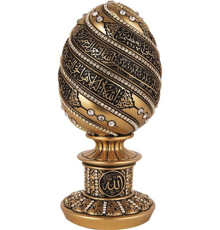 Islamische Tischdekoration, Geschenk, Ei, Skulptur, Statue, muslimisch, Showpiece, Heimdekoration, G